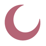 Dark Pink Star Icon Transp